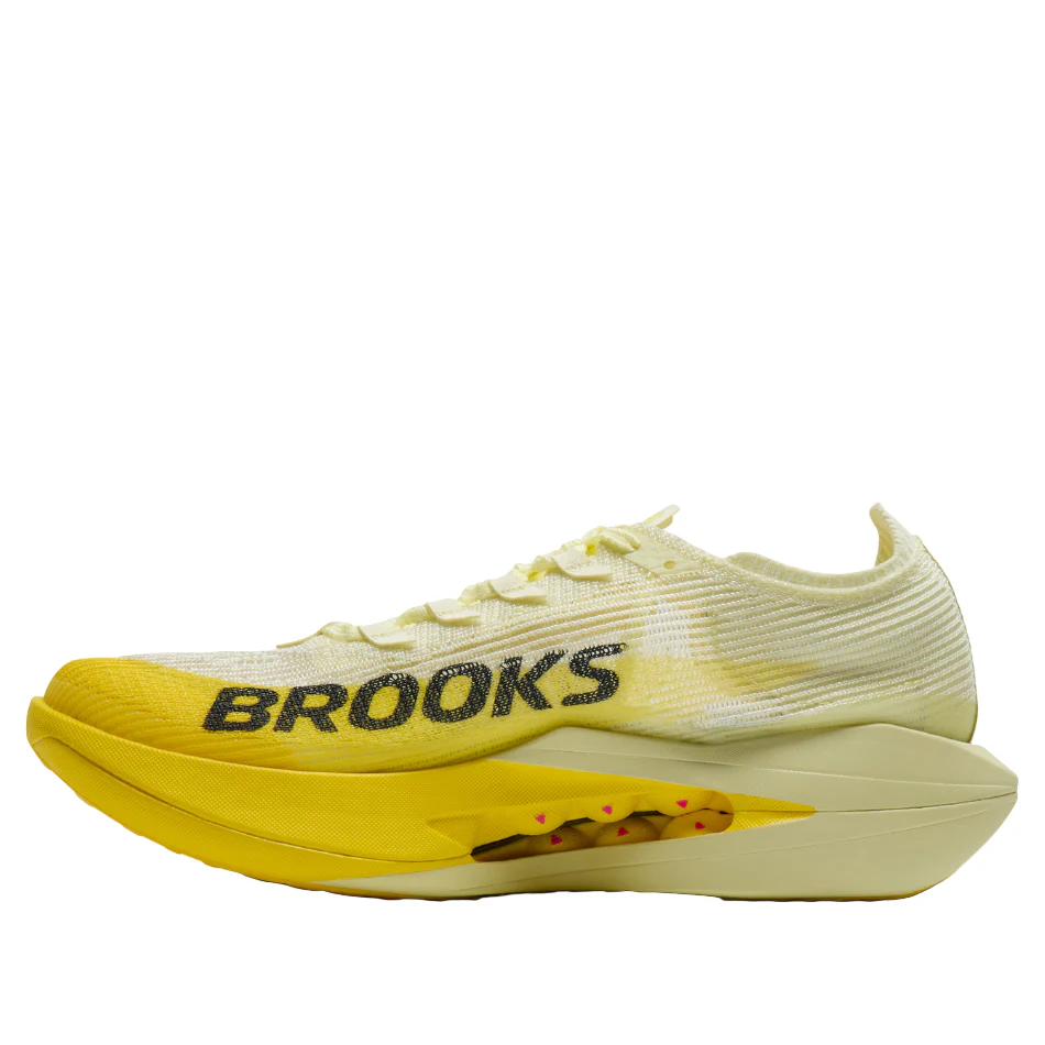 Brooks Unisex Hyperion Elite 5 Running Shoes in Luminary/Yellow/Gray SS26 - Image 5