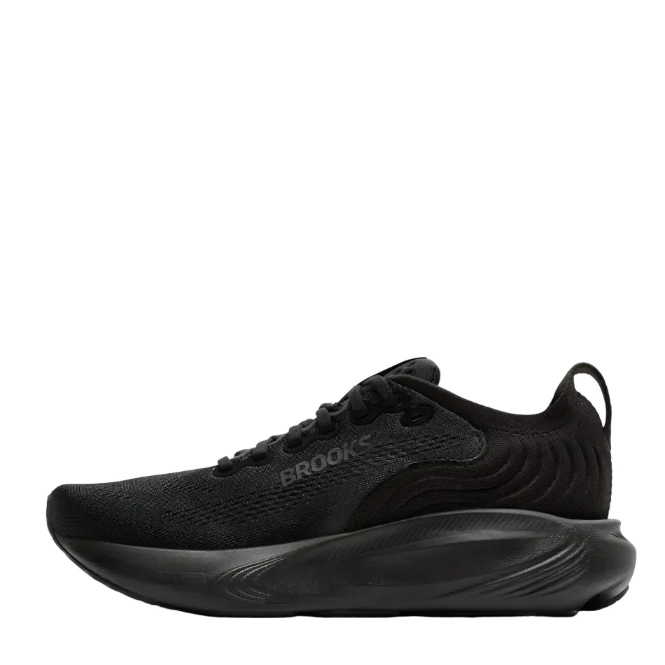 Brooks Men's Adrenaline GTS 25 Running Shoes in Black/Black/Ebony AW26 - Image 5