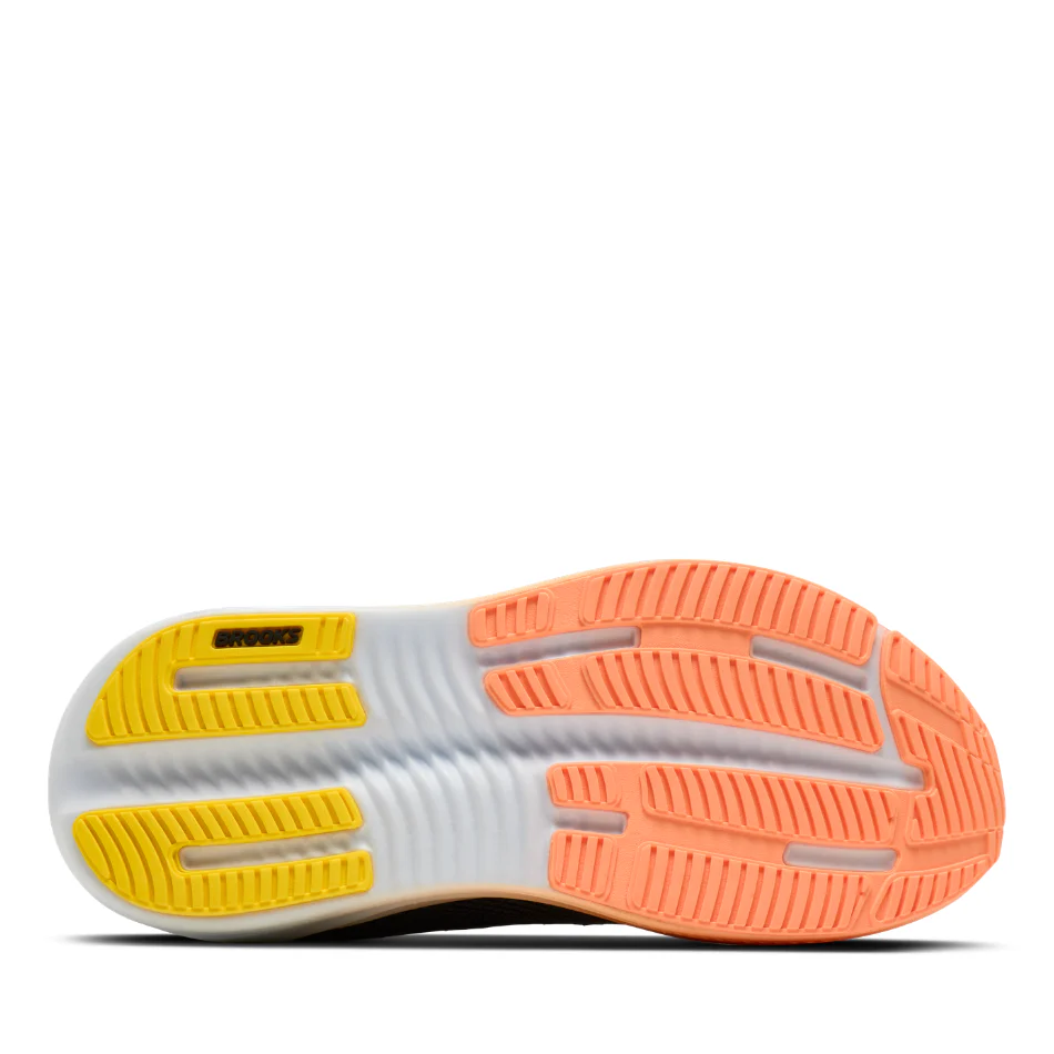 Brooks Women's Ghost Max 4 Running Shoes in Black/Folkstone/Cyber Peach AW26 - Image 4