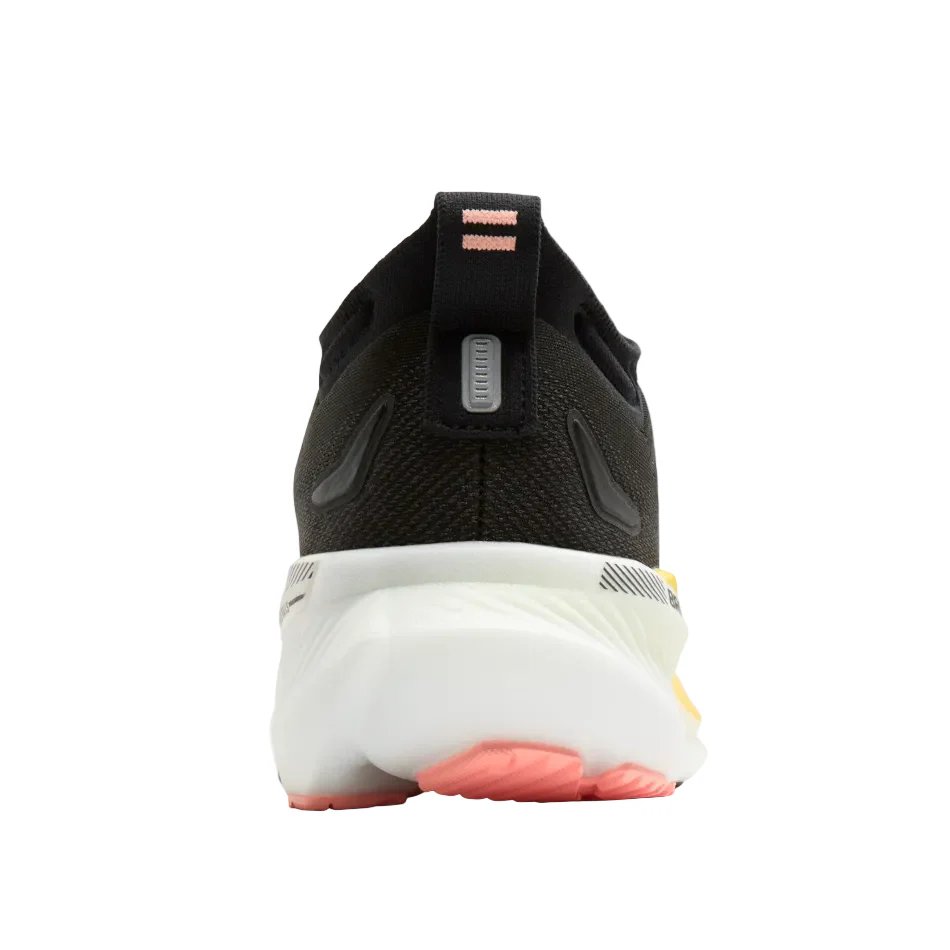 Brooks Women's Glycerin GTS 23 Running Shoes in Black/Peach/Nightlife AW26 - Image 4