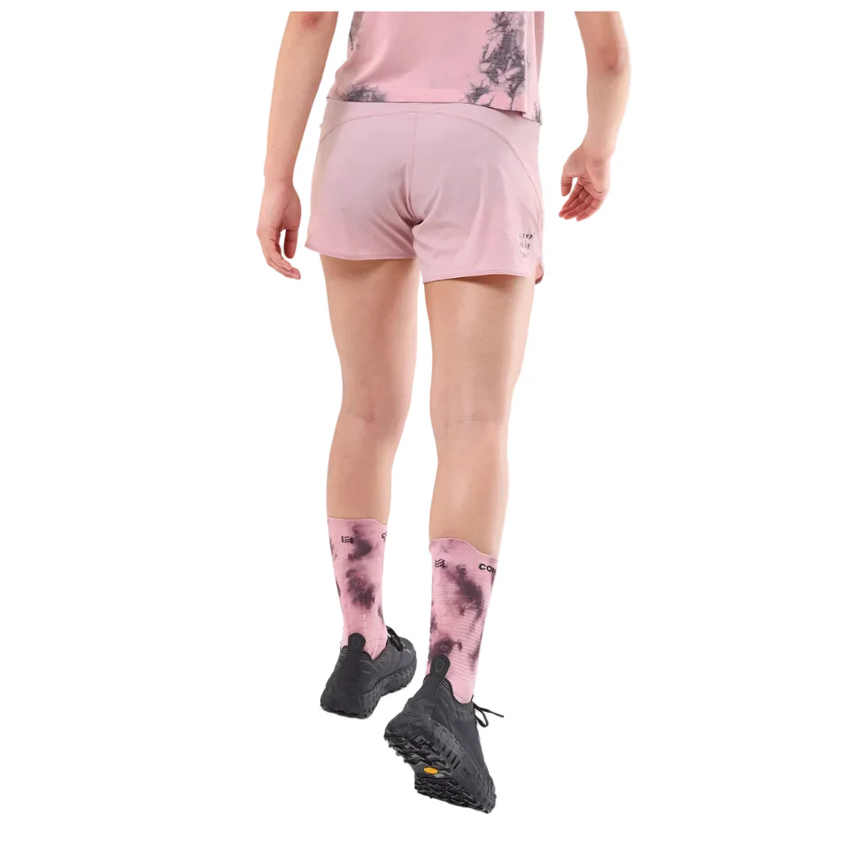 Compressport Women's Performance Short - Eat My Dust in Zephyr SS26 - Image 2