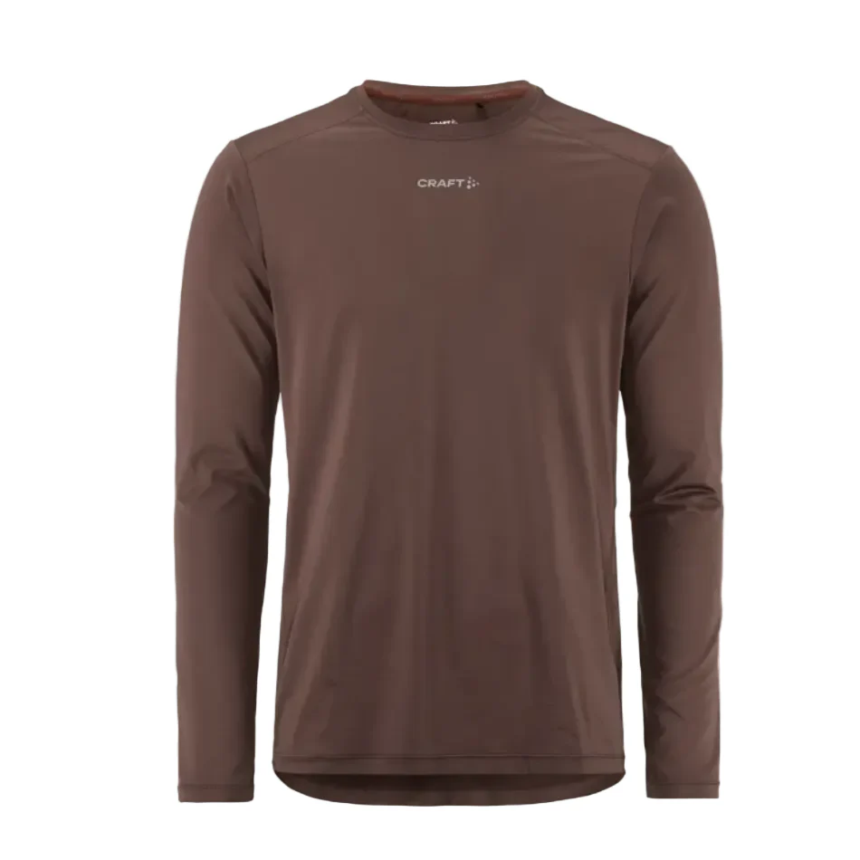Craft Men's ADV Essence Long Sleeved Tee 2 in Prune SS26