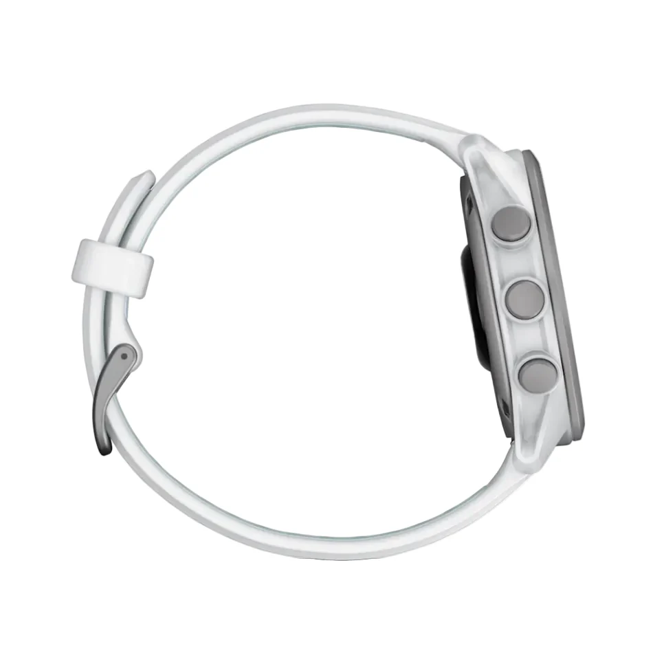 Garmin Unisex Forerunner 170 GPS Watch in Whitestone with Whitestone/Cloud Blue Band - Image 3