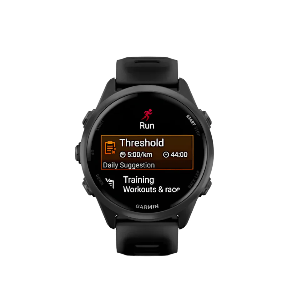 Garmin Unisex Forerunner 570 42mm GPS Running Watch in Black - Image 2