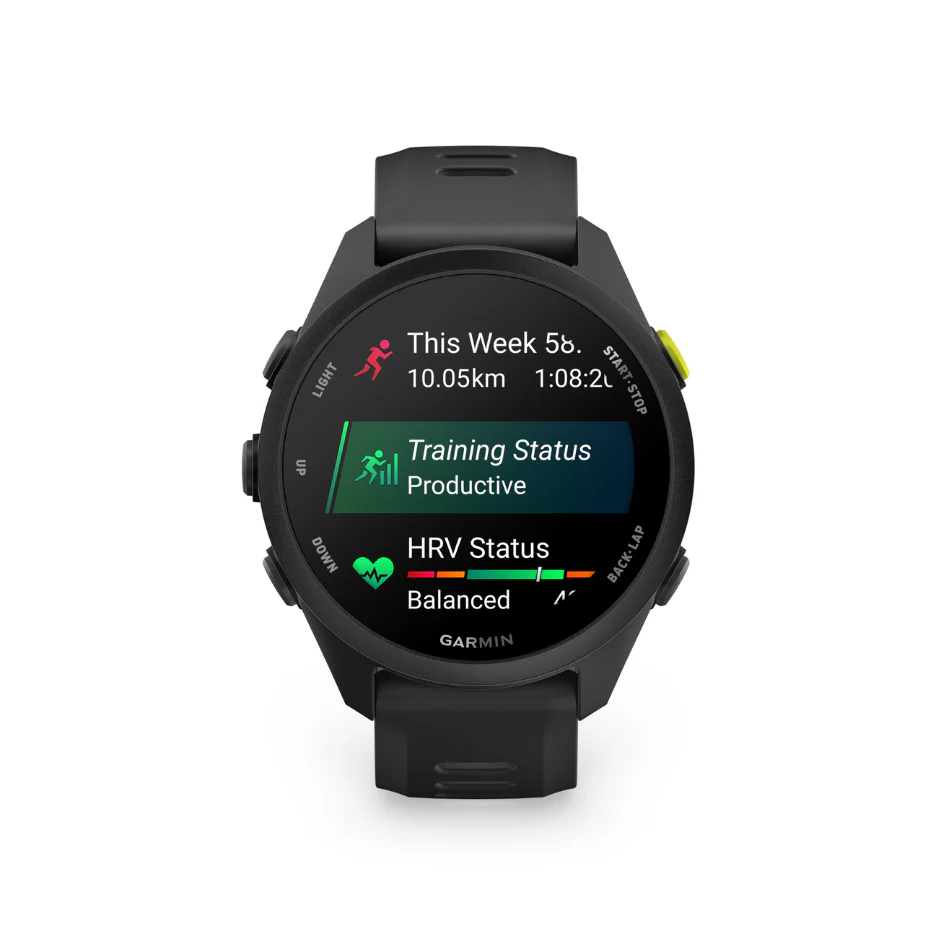 Garmin Unisex Forerunner 70 GPS Watch in Black - Image 2