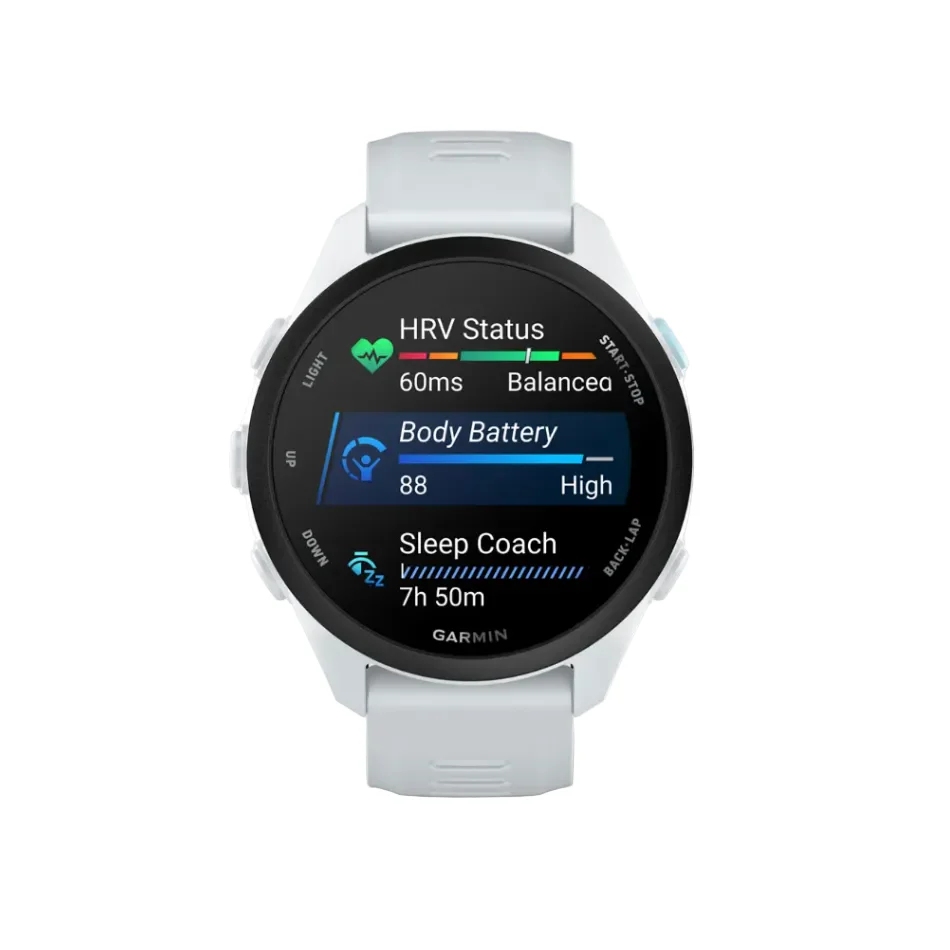 Garmin Unisex Forerunner 70 GPS Watch in Whitestone - Image 2
