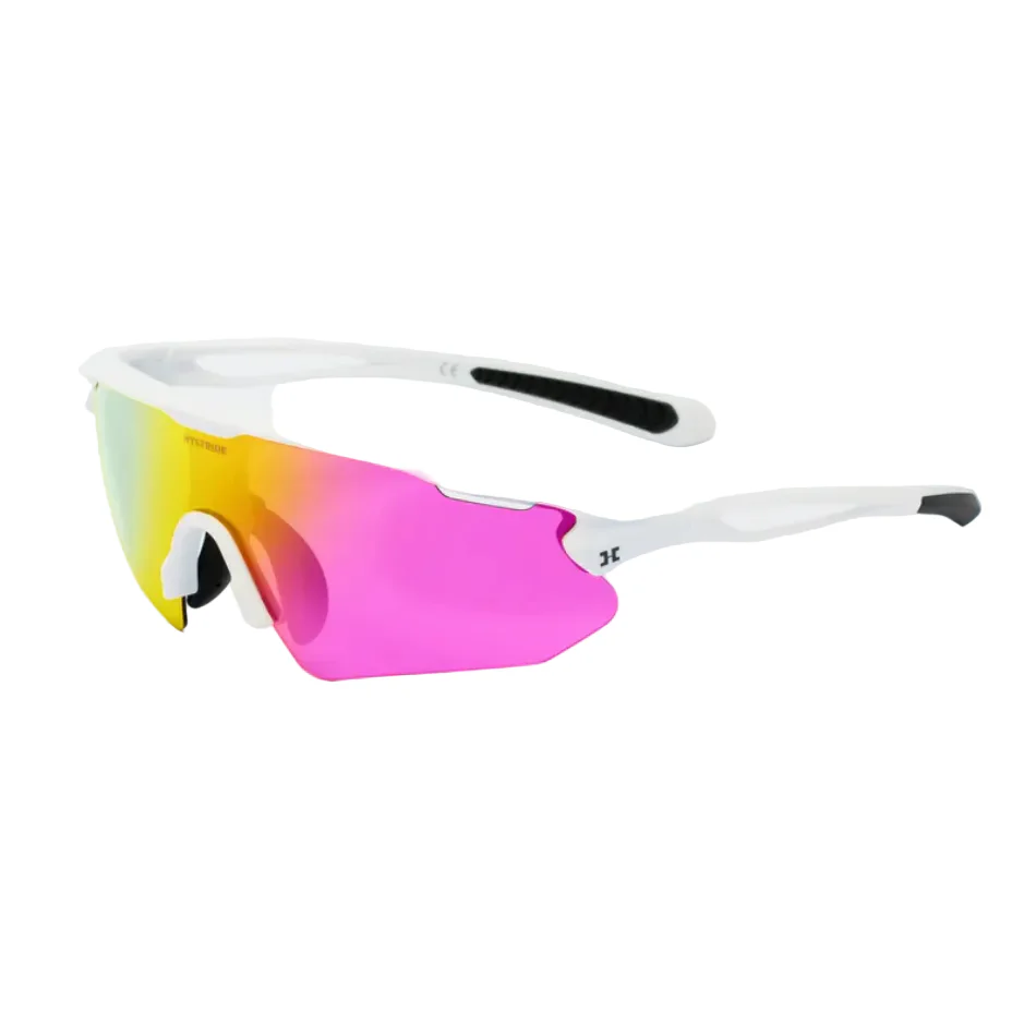 Hystride Unisex Speed Pro Sunglasses in Baby Pink - Image 2