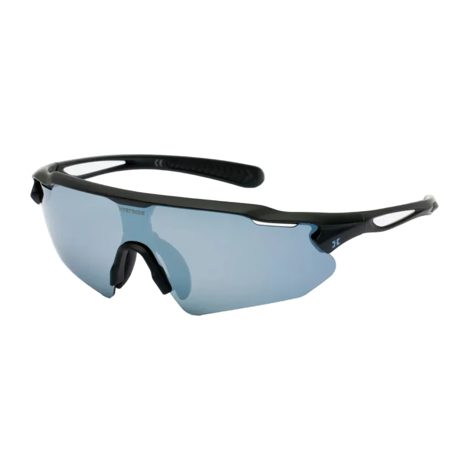 Hystride Unisex Speed Pro Sunglasses in Black/Silver - Image 2