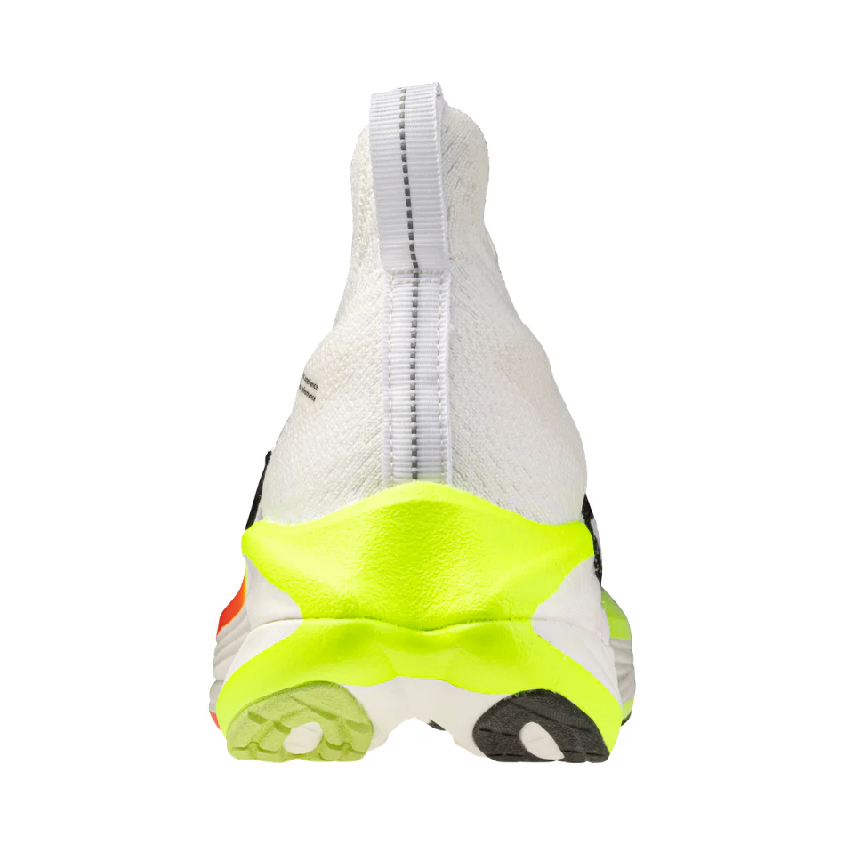 Mizuno Men's Neo Vista 3 Running Shoes in White/Black/Orange AW26 - Image 4