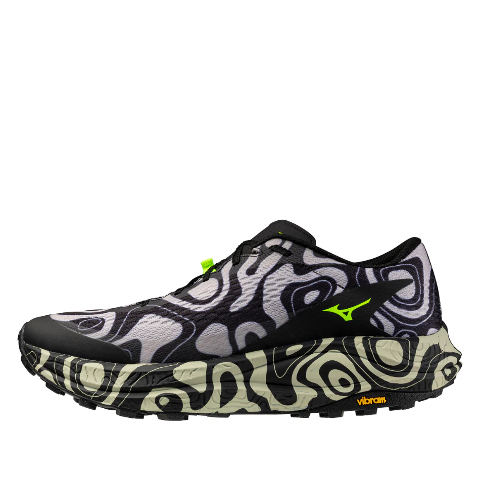 Mizuno Unisex Neo Accera Running Shoes in Dawn Blue/Lightening Yellow/Black SS26 - Image 5