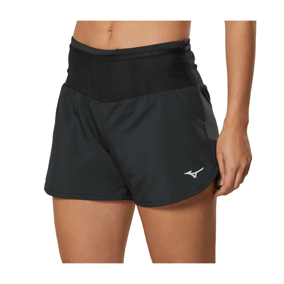 Mizuno Women's Multi Pocket Short in Black SS25 - Image 3