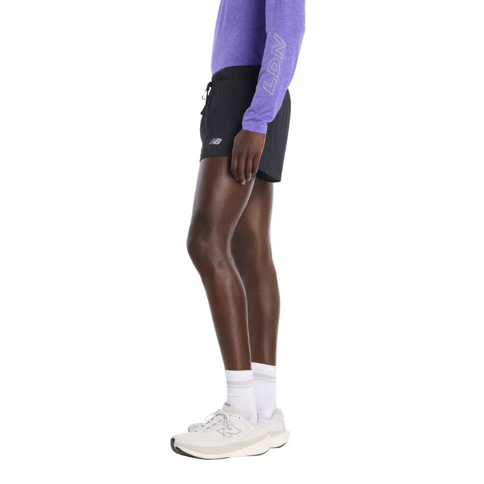 New Balance London Edition RC Ultralight Short 3” in Black SS26 - Image 3