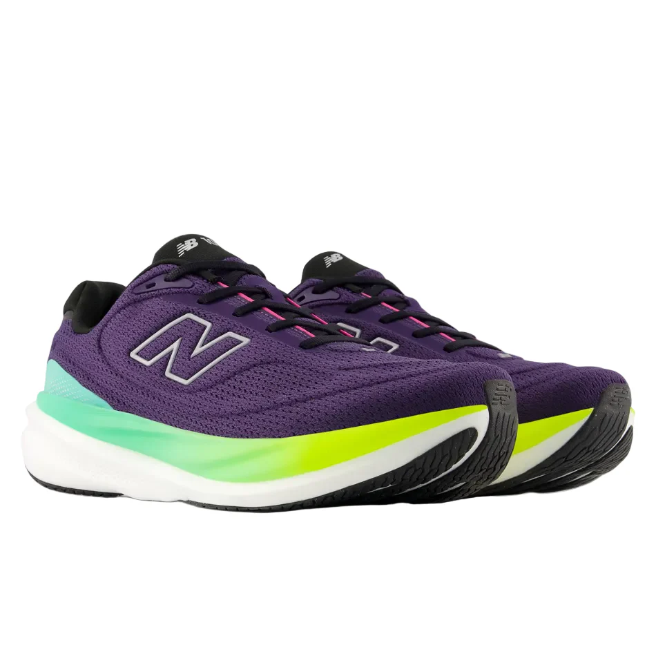 New Balance Men's 1080 v15 Running Shoes in Sea Salt/Silver Metallic/Alkaline Green SS26 - Image 2