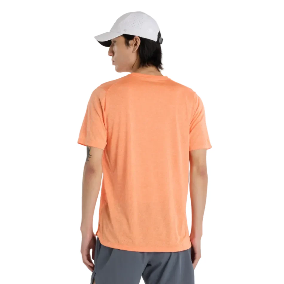 New Balance Men's Athletics T-Shirt in Tangerine Heat SS26 - Image 4