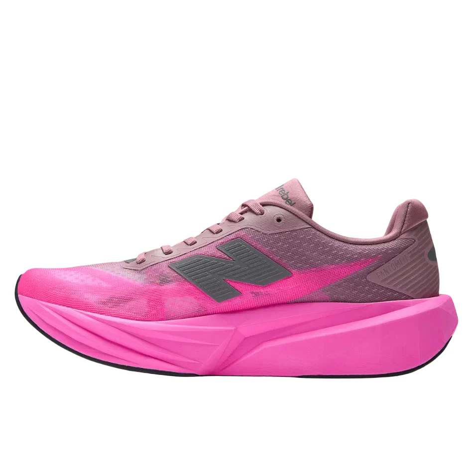 New Balance Men's FuelCell Rebel v5 Running Shoes in Pink Heat SS26 - Image 7