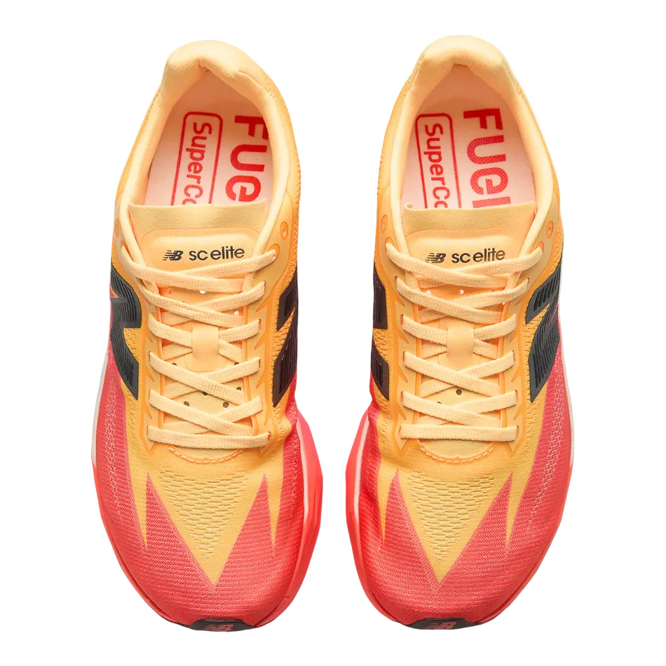 New Balance Men's FuelCell SuperComp Elite v5 Running Shoes in Tangerine Heat SS26 - Image 2