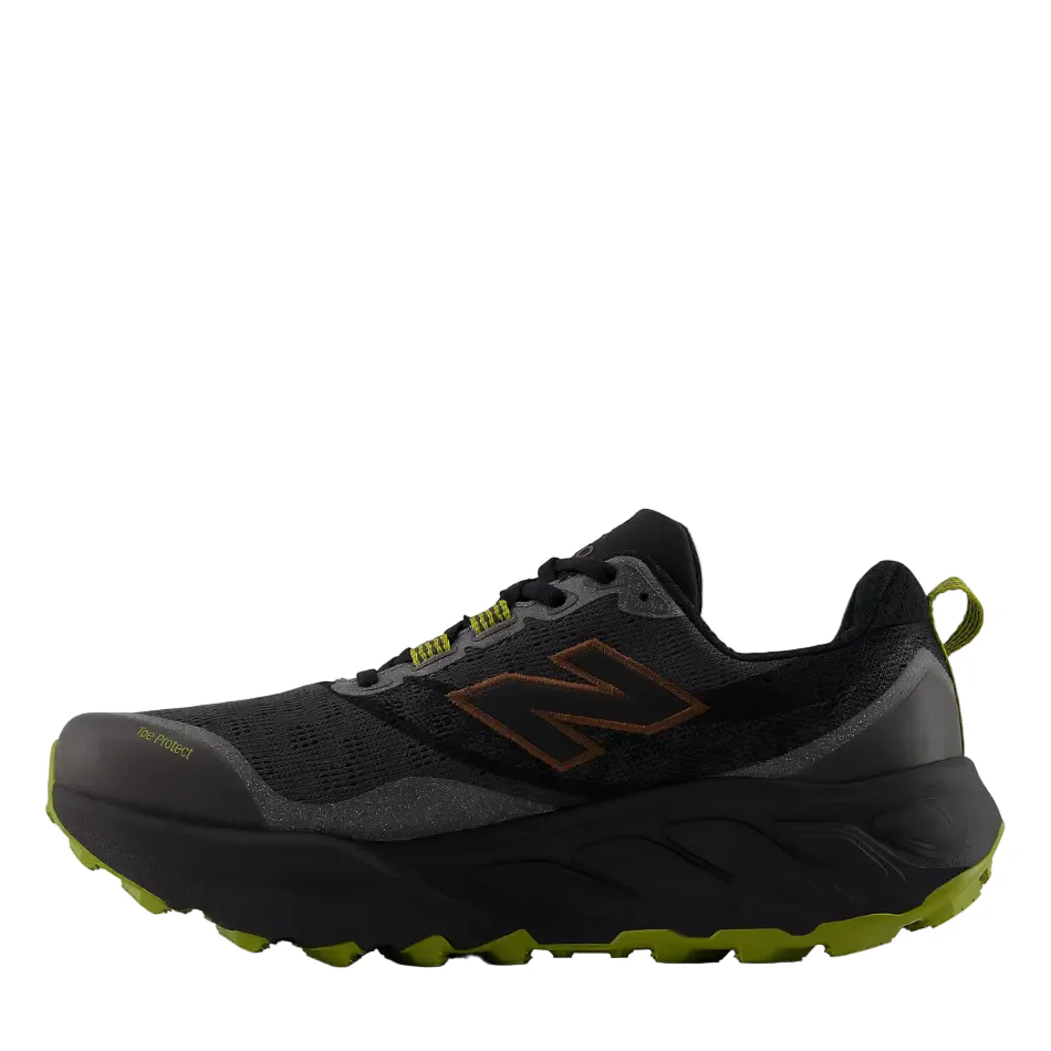 New Balance Men's Hierro v9 Trail Running Shoes in Faded Black SS26 - Image 4