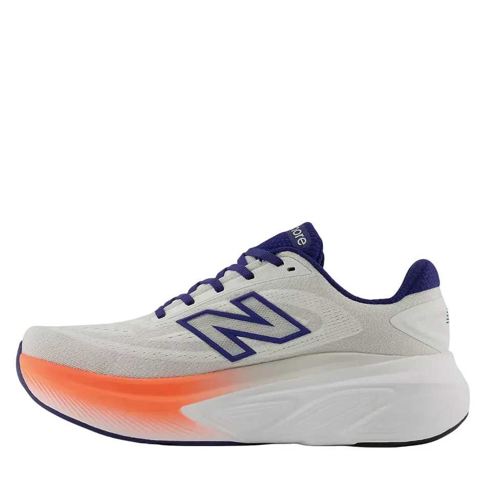 New Balance Men's Fresh Foam X More v6 Running Shoes in Reflection/Blue Oyster/Tangerine Heat SS26 - Image 4