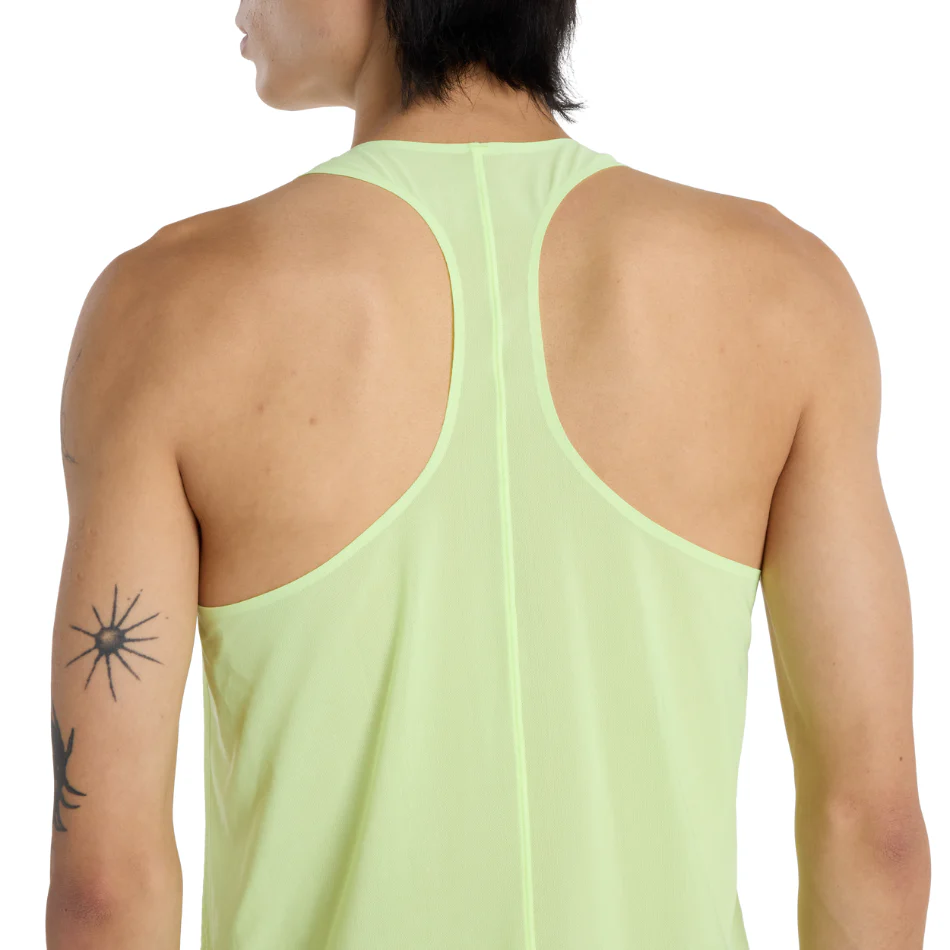 New Balance Men's Race Day Ultralight Singlet in Afterglow SS26 - Image 5
