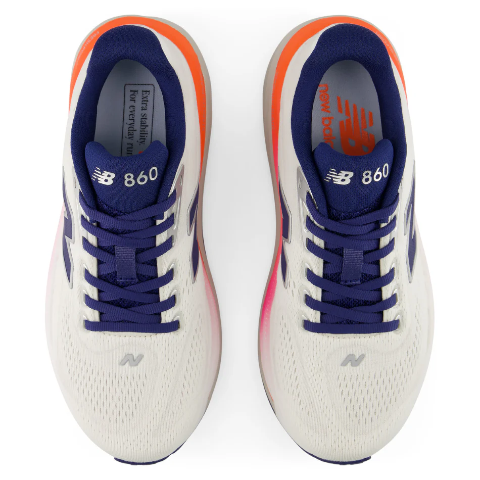 New Balance Women's 860 v15 Running Shoes in Sea Salt SS26 - Image 2