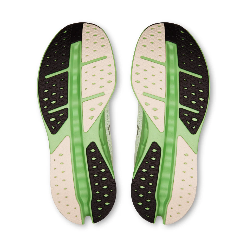 On Men's Cloudsurfer Max Running Shoes in Ivory/Honeydew AW25 - Image 2