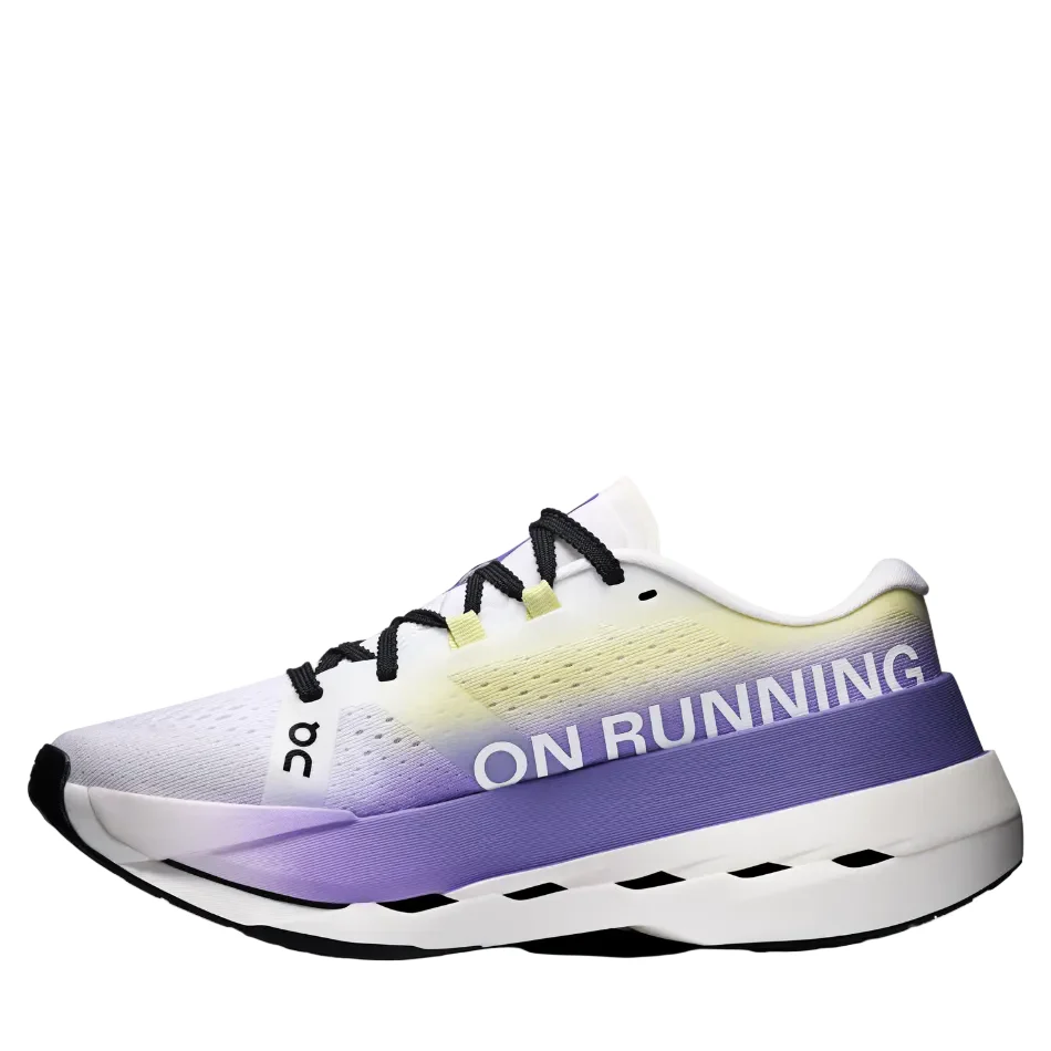 On Men's Cloudboom Max Running Shoes in White/Juniper SS26 - Image 5