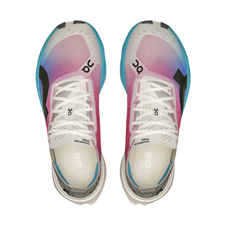 On Women's Cloudboom Strike Running Shoes in White/Horizon AW25 - Image 2