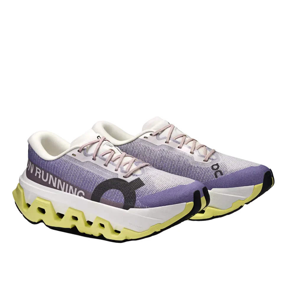 On Men's Cloudmonster 3 Hyper Running Shoes in Lily/Limelight SS26 - Image 4