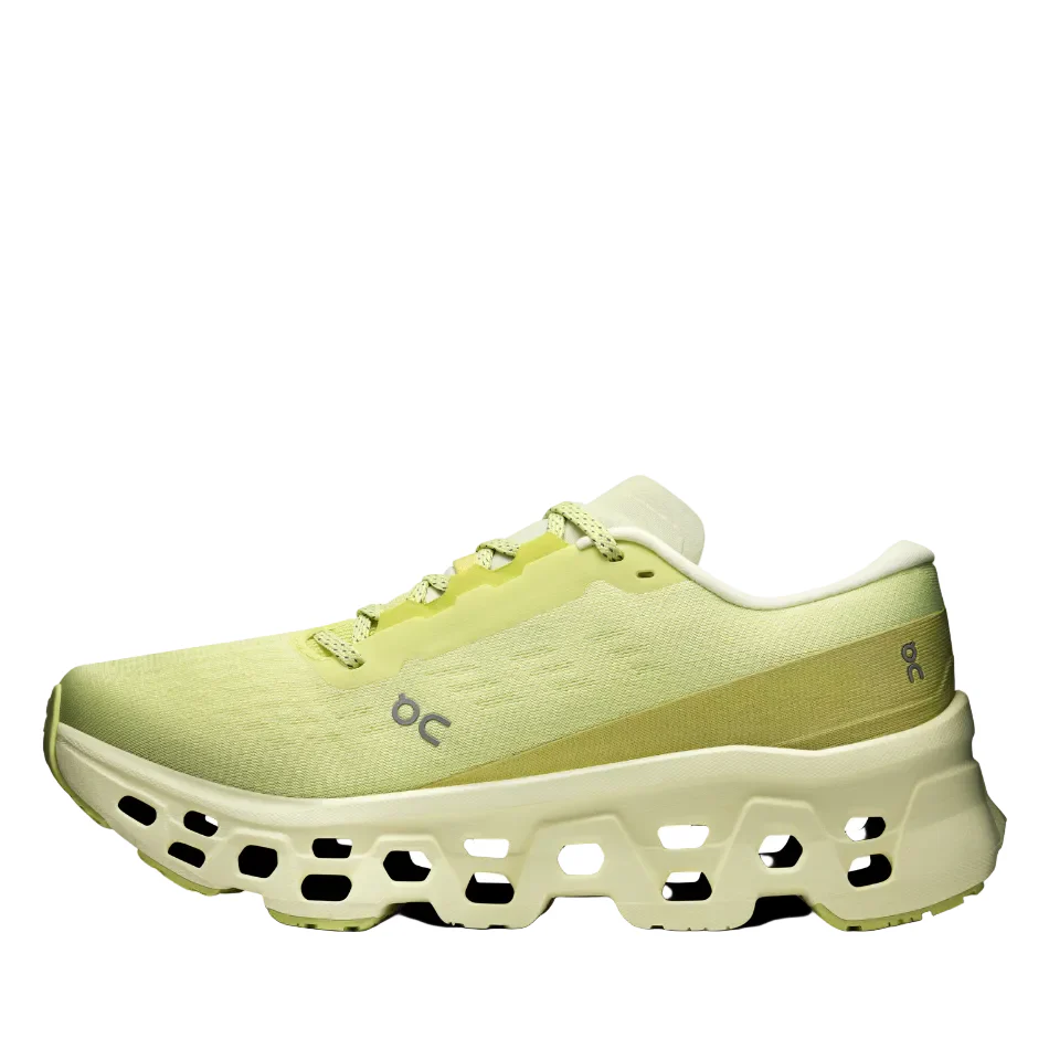 On Women's Cloudmonster 3 Running Shoes in Limelight/Seedling SS26 - Image 6