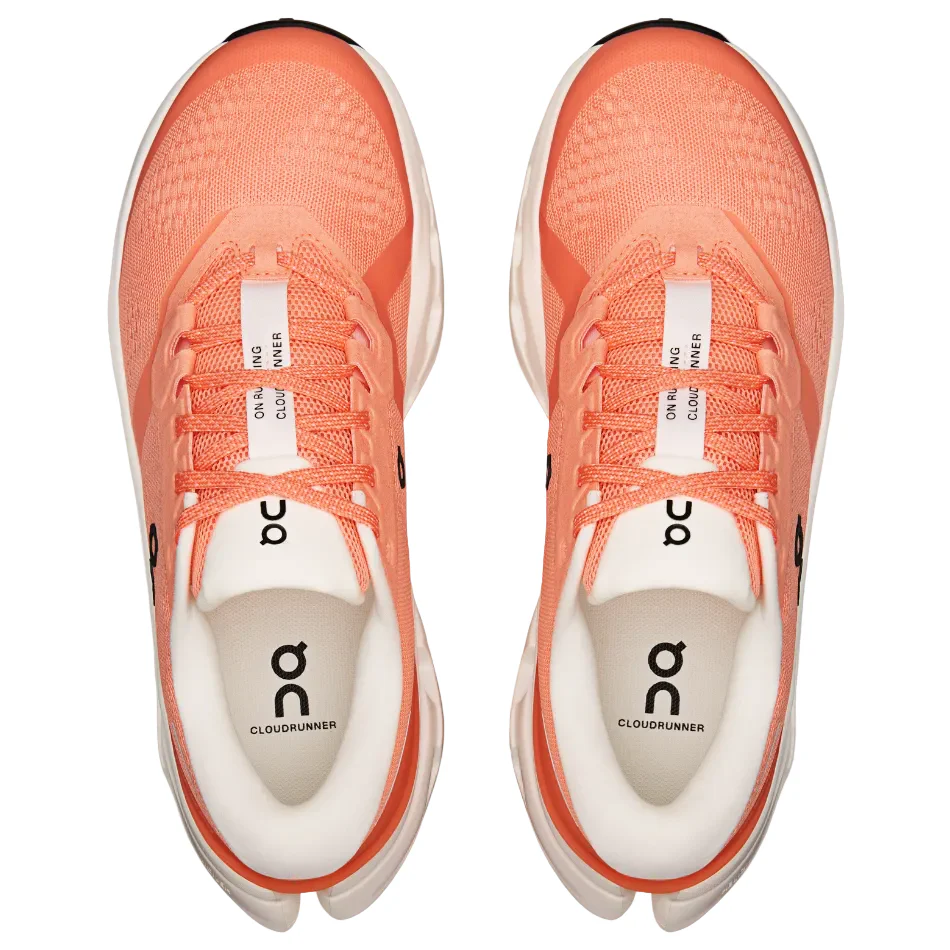 On Women's Cloudrunner 3 Running Shoes in Sunstone/Ivory SS26 - Image 5