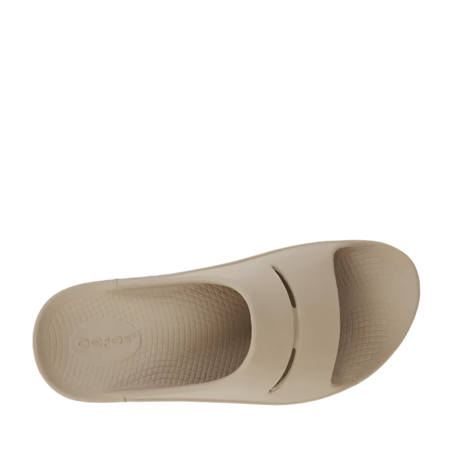 OOFOS OOahh Slide Sandal in Nomad SS25 - Image 4