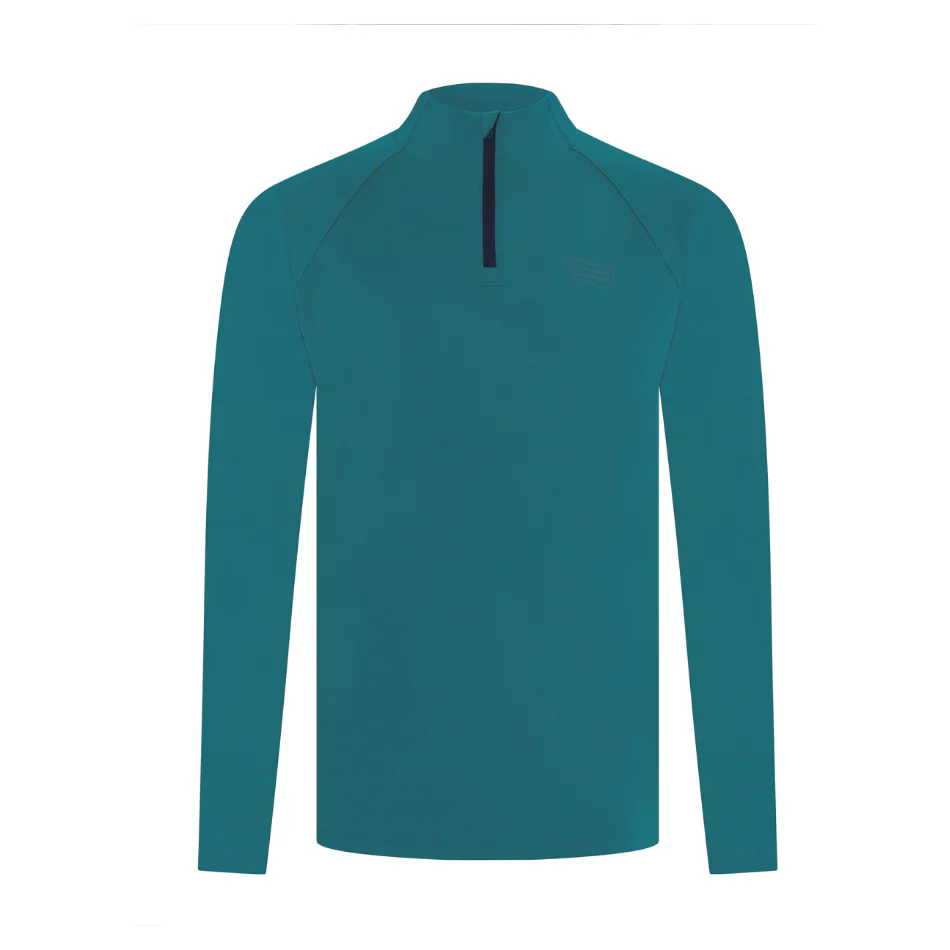 Pressio Men's Perform Thermal 1/4 Zip Top in Ocean Blue AW25