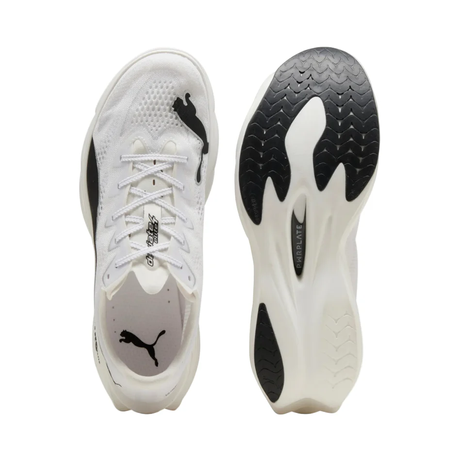 Puma Men's Deviate NITRO Elite 4 Running Shoes in PUMA White/PUMA Black SS26 - Image 2