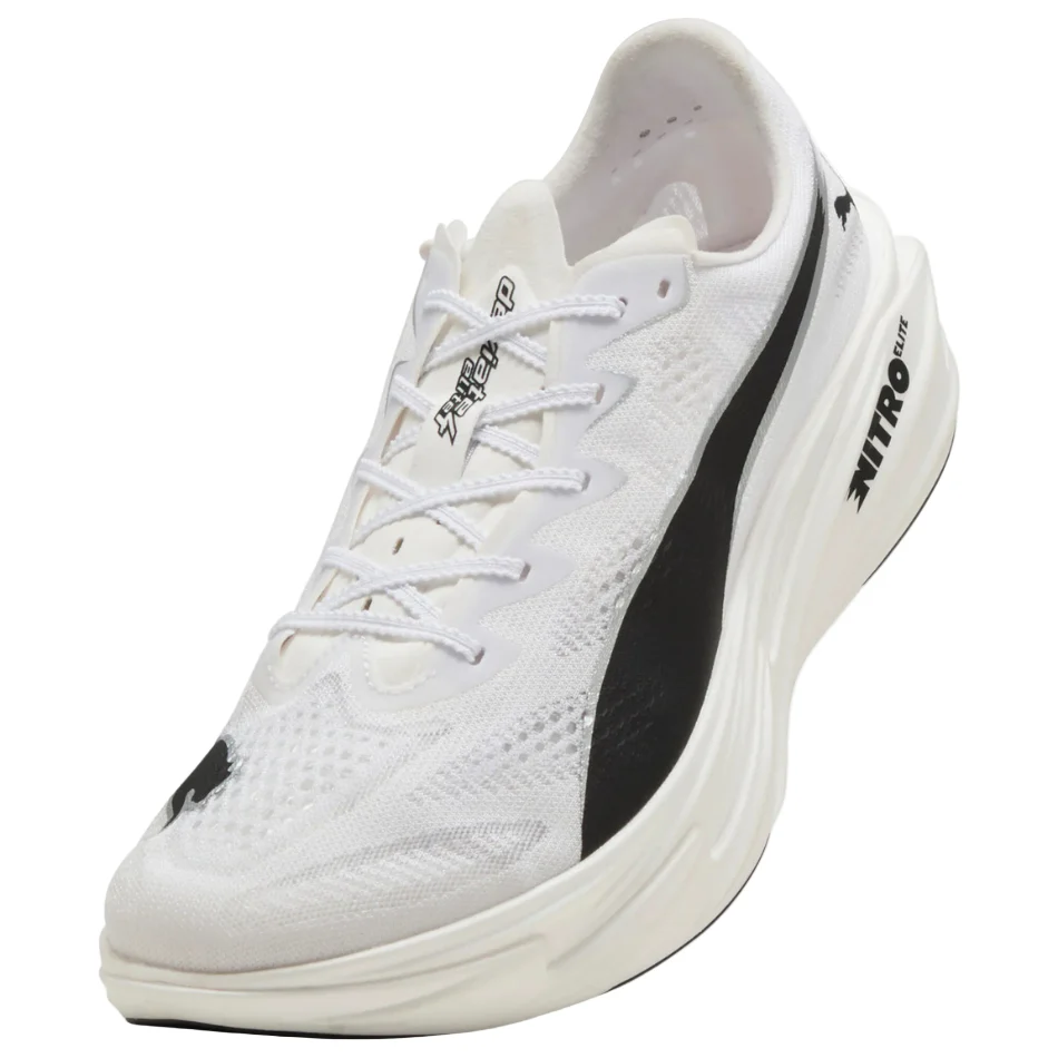 PUMA Women's Deviate NITRO Elite 4 Running Shoes in PUMA White/PUMA Black SS26 - Image 2