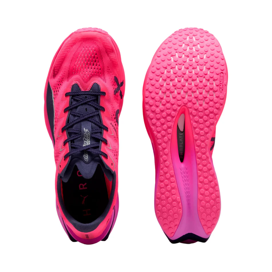 PUMA Women's Deviate NITRO Elite 4 HYROX Running Shoes in Pure Pink-Electric/Orchid-Deep Plum SS26 - Image 4