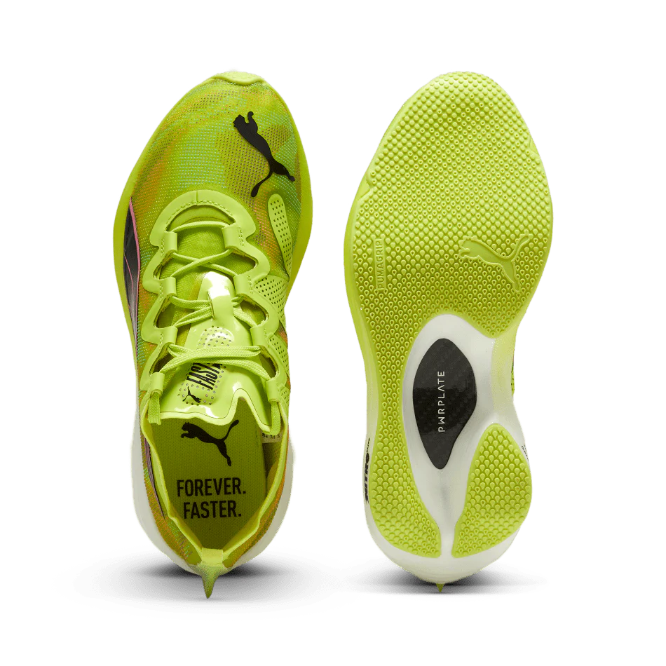 Puma Fast-FWD Nitro Elite Psychedelic Rush Women's  Running Shoes SS24 Lime Pow-Puma Black-Poison Pink - Image 4