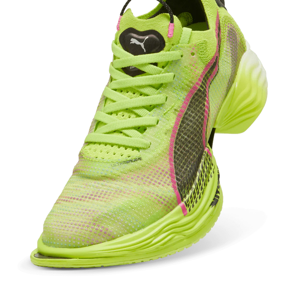 Puma FAST-R Nitro Elite 2 Psychedelic Rush  Women's  Running Shoes SS24 Lime Pow-Puma Black-Poison Pink - Image 6