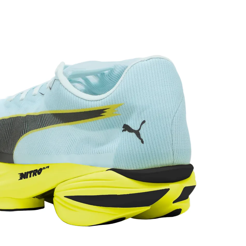 Puma Men's Fast-R NITRO Elite 3 Running Shoes in Fresh Water/Lemon Crush SS26 - Image 3