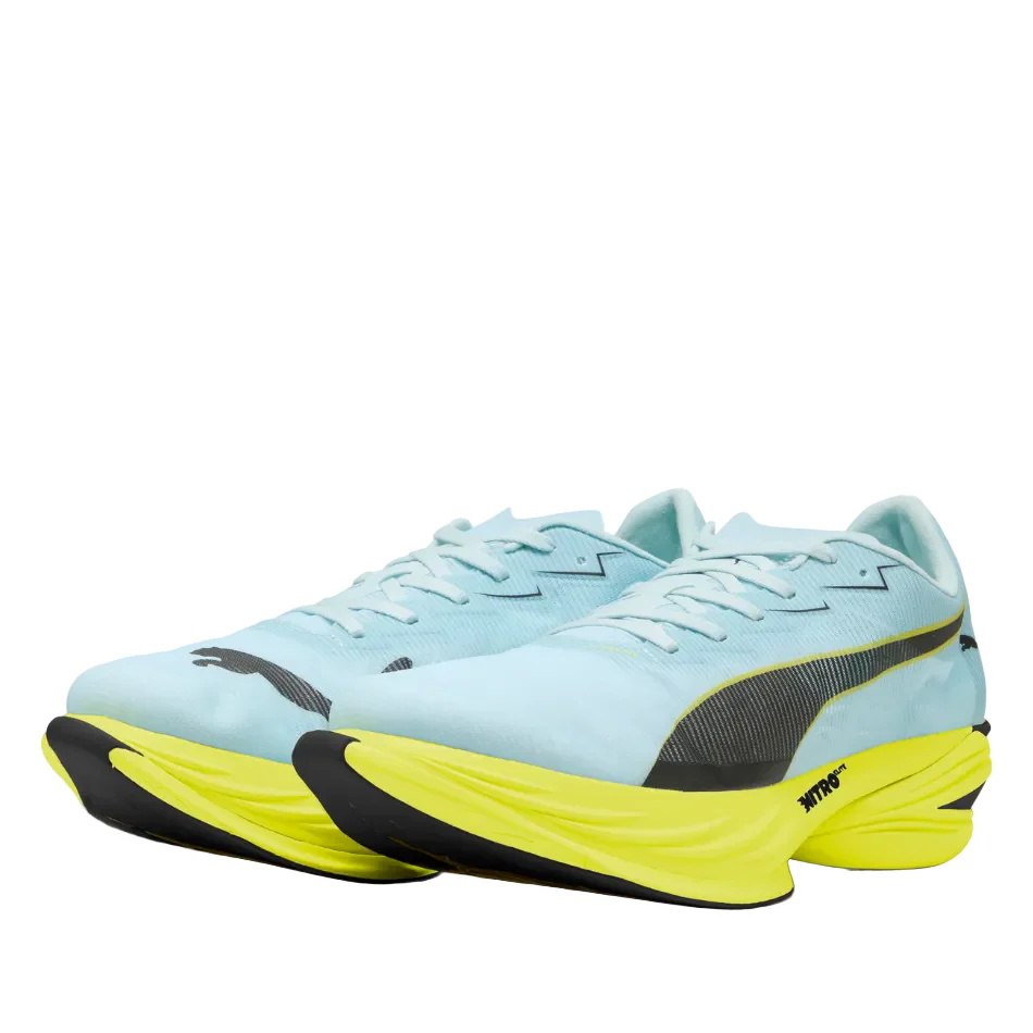 Puma Men's Fast-R NITRO Elite 3 Running Shoes in Fresh Water/Lemon Crush SS26 - Image 5