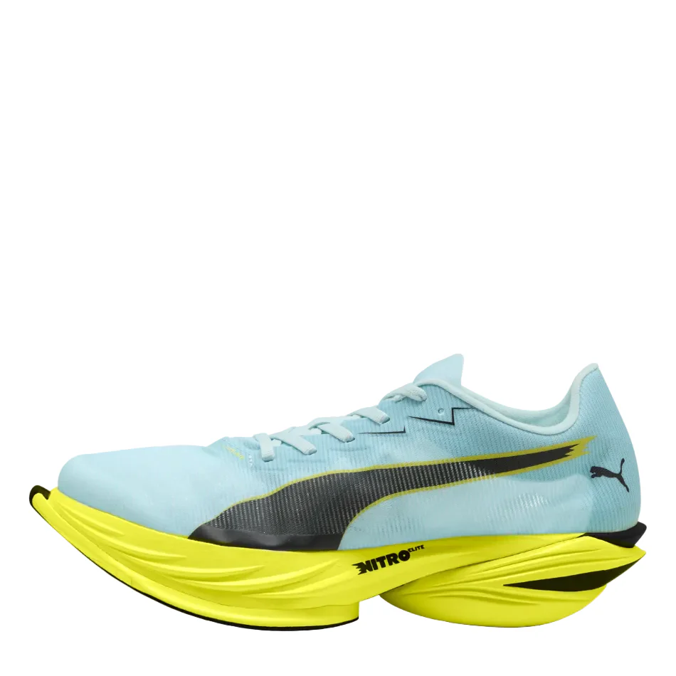 Puma Men's Fast-R NITRO Elite 3 Running Shoes in Fresh Water/Lemon Crush SS26 - Image 6