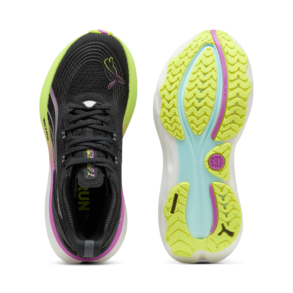 Puma Women's ForeverRun NITRO 2 Running Shoes in Puma Black/Pure Magneta SS25 - Image 3