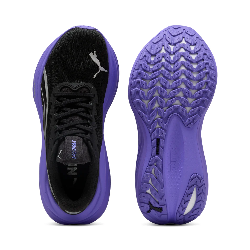 PUMA Women's MagMax NITRO Running Shoes in PUMA Black/ Dark Amethyst AW25 - Image 2