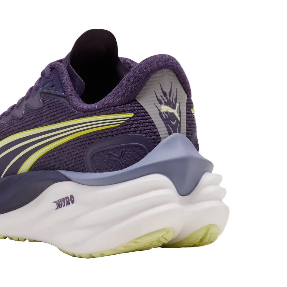 PUMA Women's Velocity NITRO 4 Running Shoes in Deep Plum/Apple Spritz SS26 - Image 5