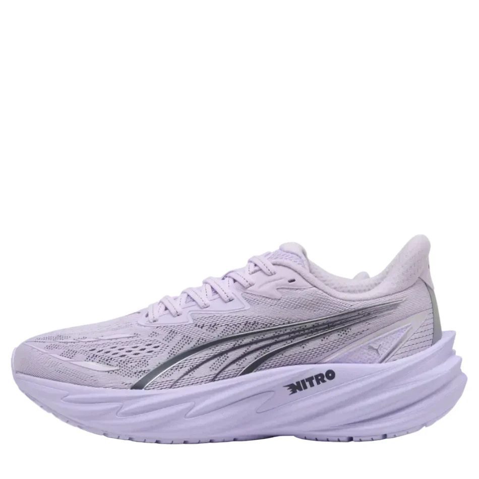 PUMA Women's Velocity NITRO 5 Running Shoes in Light Lavender/Inky Depths AW26 - Image 5