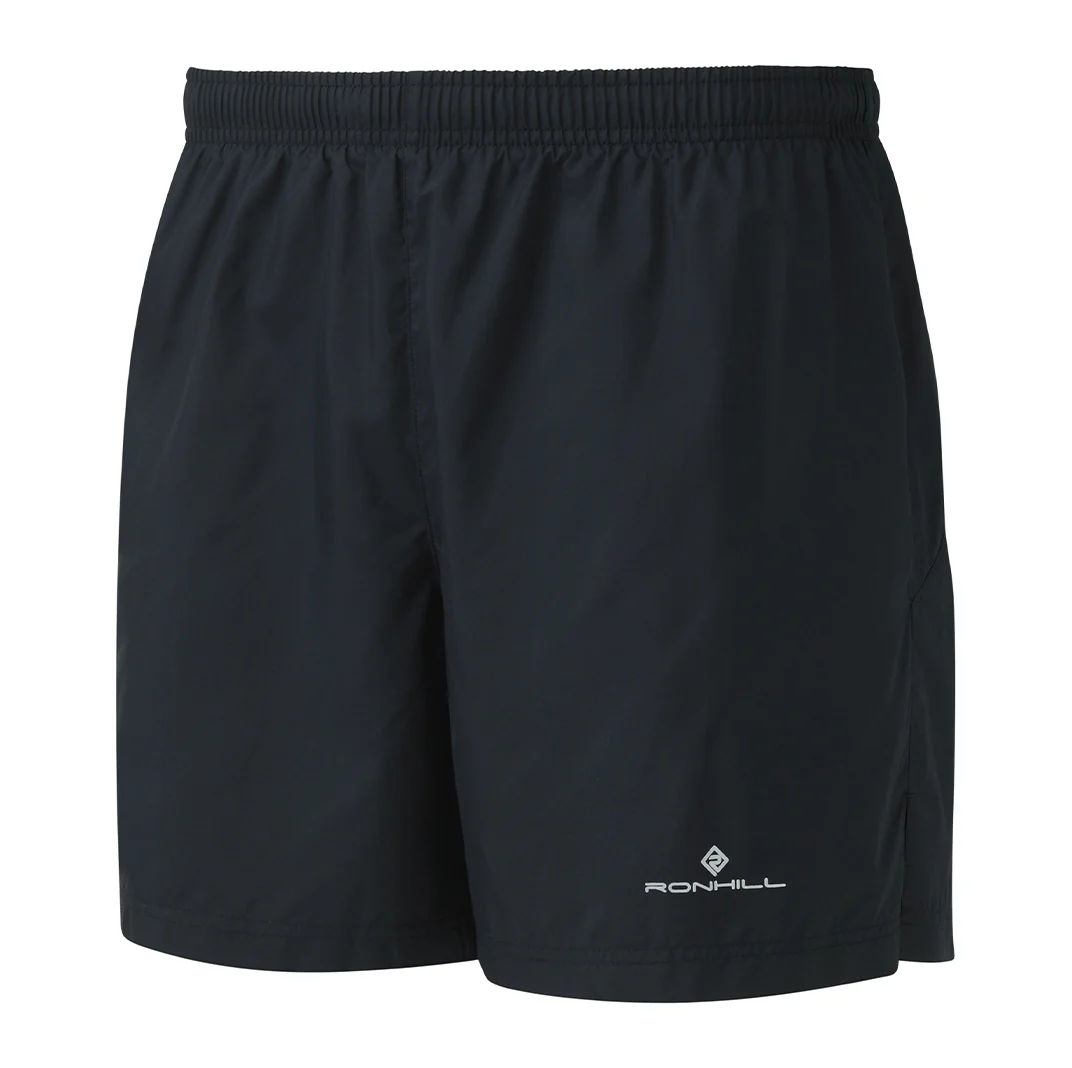 Ronhill Men's Core 5" Short in Black/Bright White AW26 - Image 3