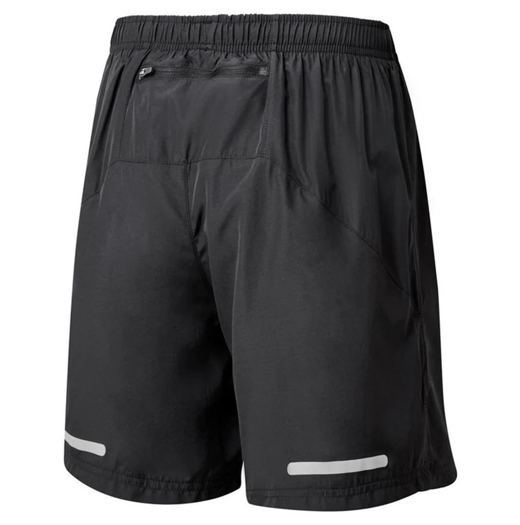 Ronhill Men's Core 5" Short in Black/Bright White AW26 - Image 4