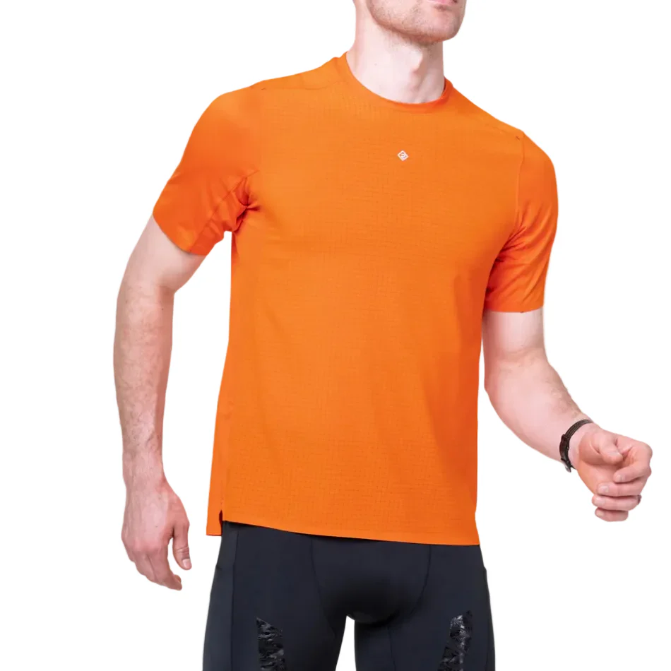 Ronhill Men's Tech All-Terrain Short Sleeved Tee in Ronhill Red SS26 - Image 3