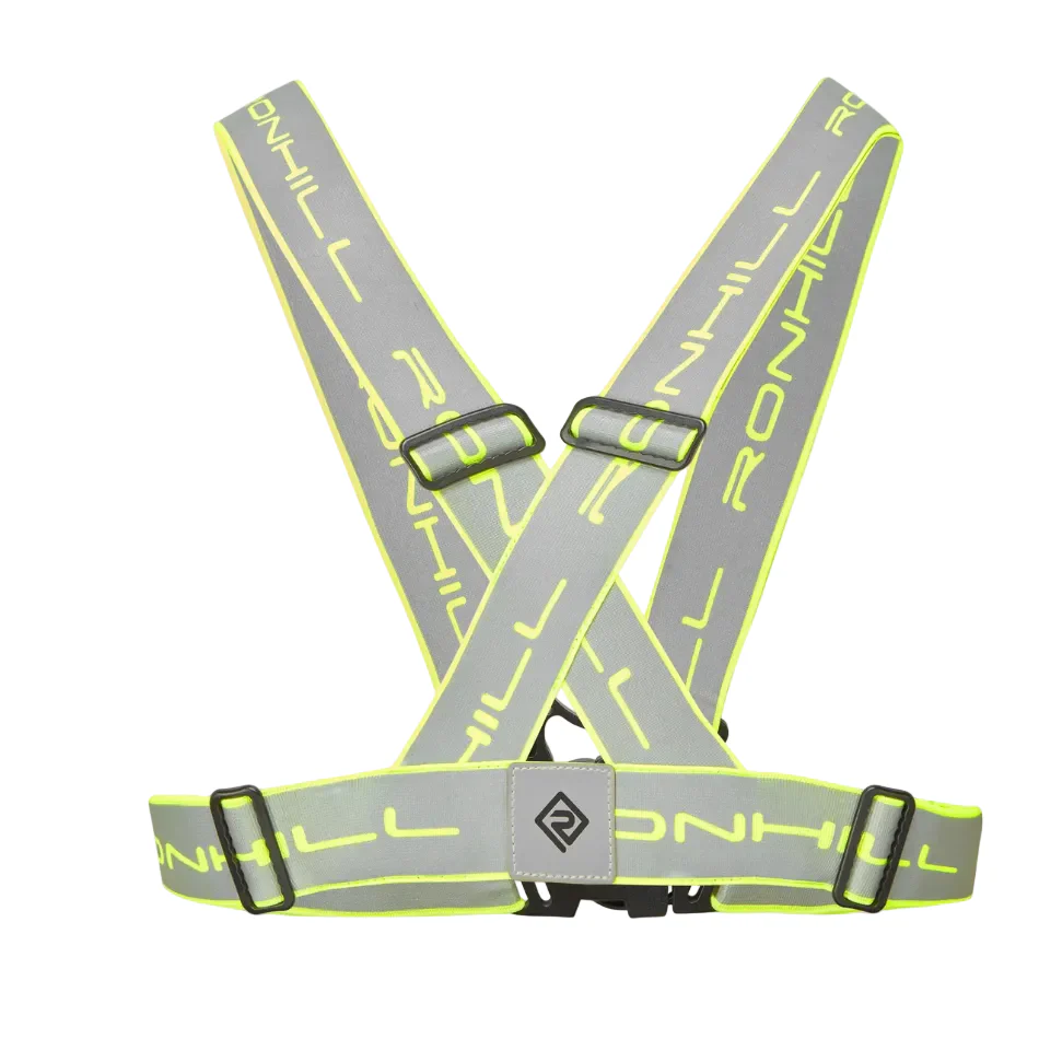 Ronhill Unisex Reflect Belt in Reflect/Fluo Zest SS26 - Image 2