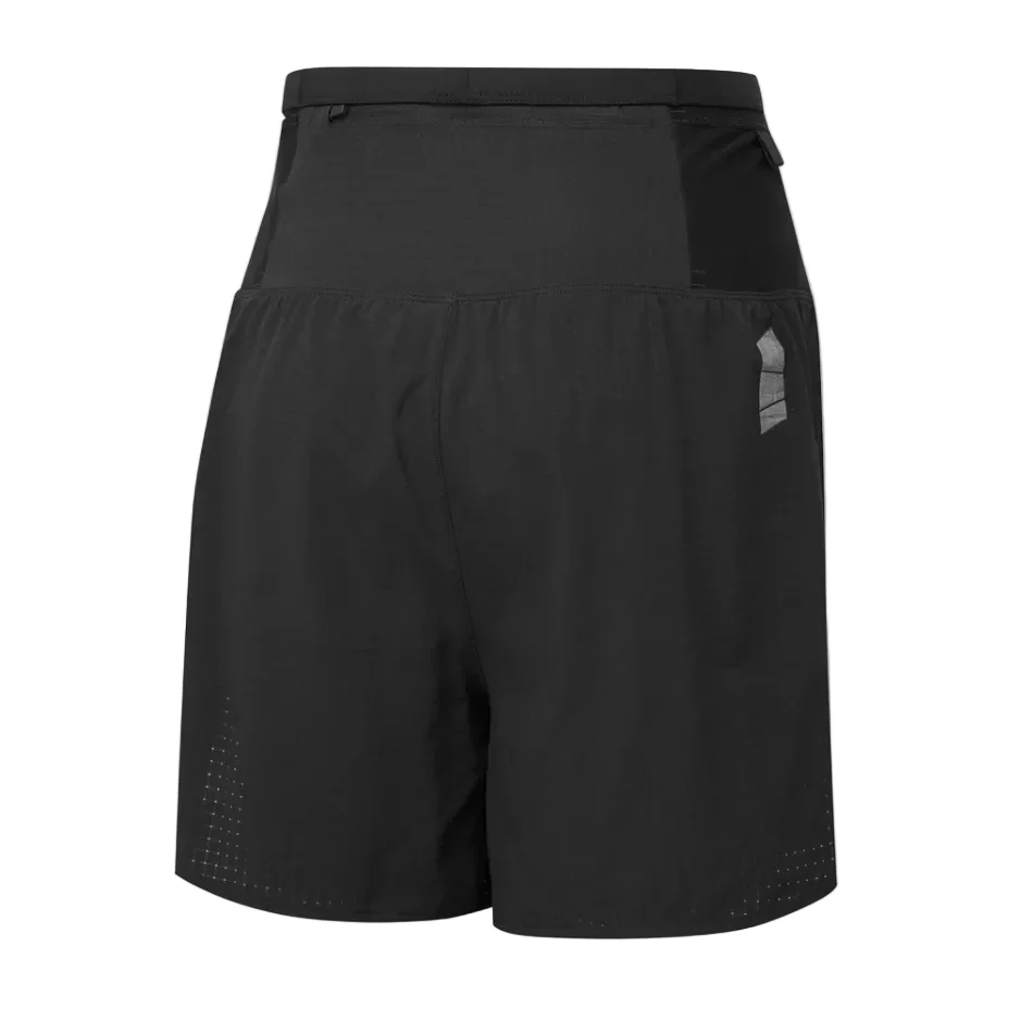 Ronhill Women's Tech All-Terrain 5" Twin Short in All Black SS26 - Image 2