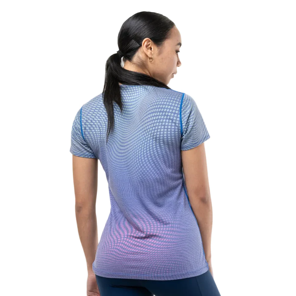 Ronhill Women's Tech Golden Hour Tee in Classic Blue Refraction SS26 - Image 4